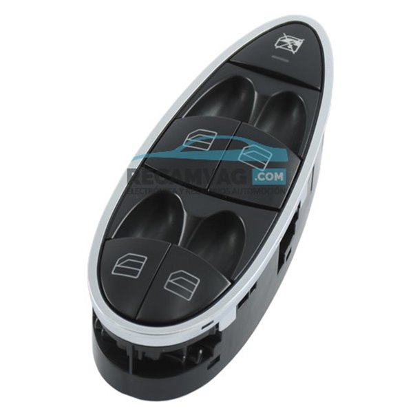 Botonera W211 conductor cromada