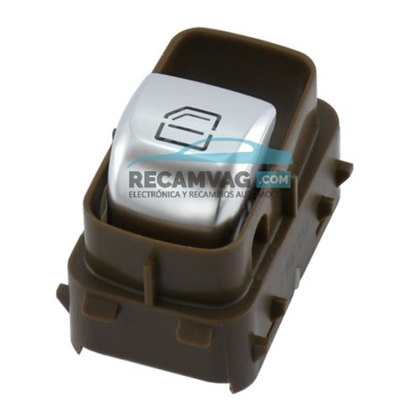 Botonera W205 - W253 - W447 pasajero marron luz roja 8q54