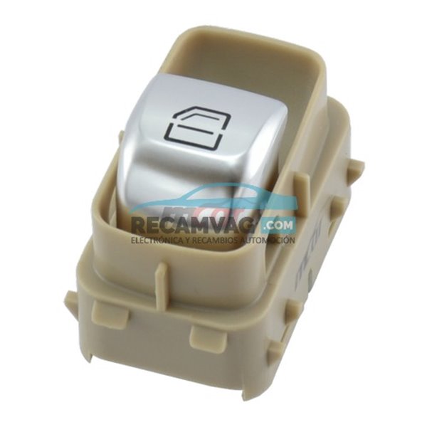 Botonera W213 - W222 pasajero beis luz blanca 8t92