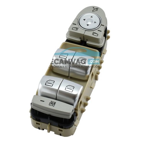 Botonera W213 - W222 conductor beis luz blanca 8t92 B