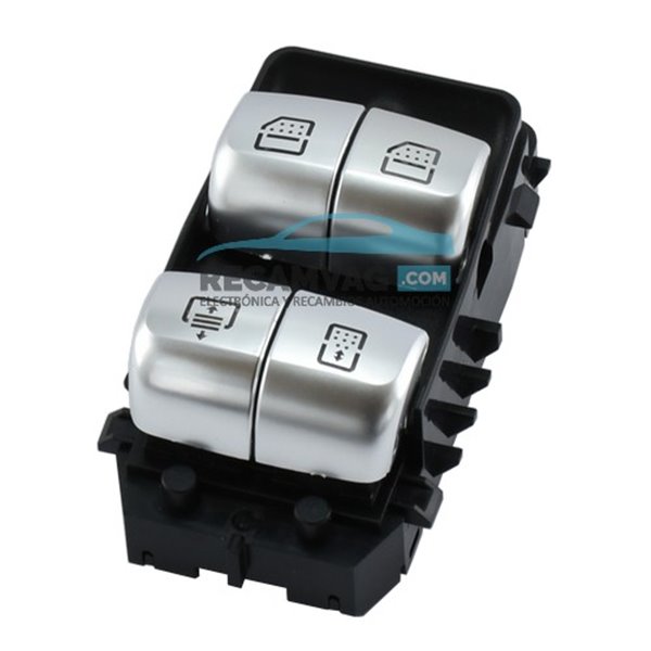 Botonera W213 - W222 negro 4 botones 9051