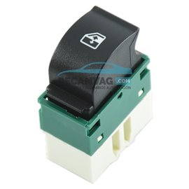 Botonera DOBLO II - IDEA - MUSA conductor blanco sin soporte
