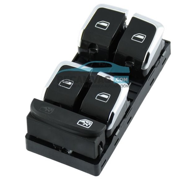 Botonera A4, A5, Q5 '08 conductor cromado